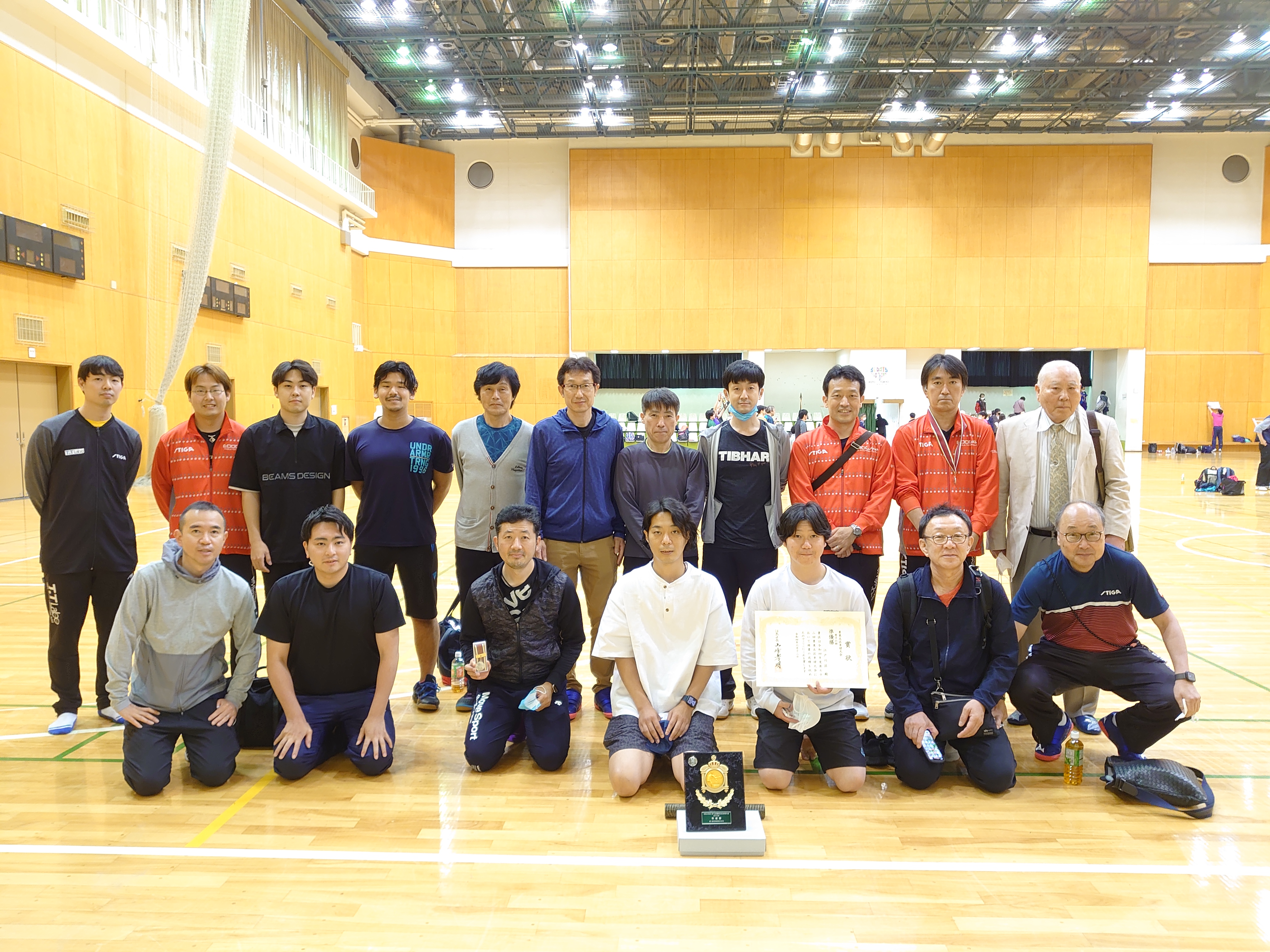 2022年度墨東五区(団体戦)卓球大会
